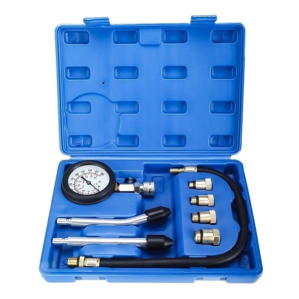 Engine Cylinder Compression Tester Gauge Kit Tool