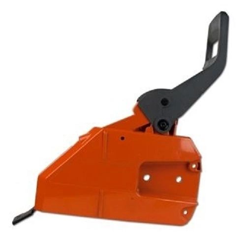 ^HUSQVARNA 394, 395, XP chain sprocket cover with brake lever