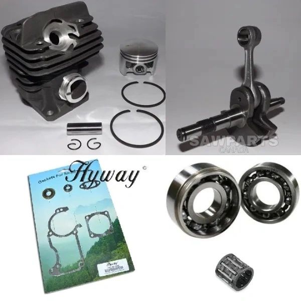 `STIHL MS260, 026 CYLINDER OVERHAUL KIT STANDARD 44.7MM