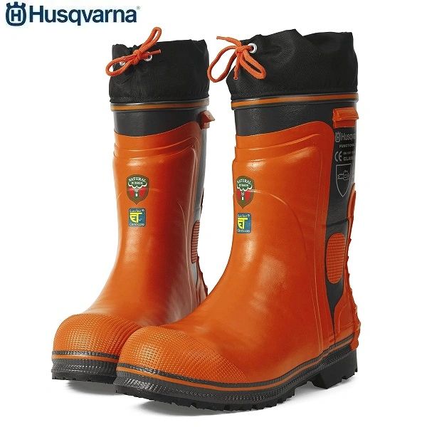 HUSQVARNA ORIGINAL O.E.M. 596298048 Rubber Loggers Boots - 14 wide