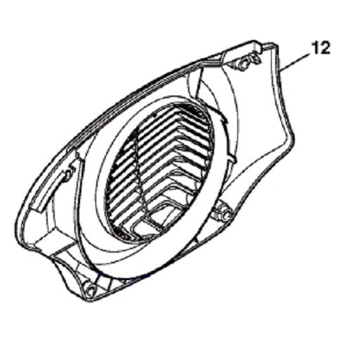 STIHL TS700, TS800 Z O.E.M. ORIGINAL FLYWHEEL FAN COVER