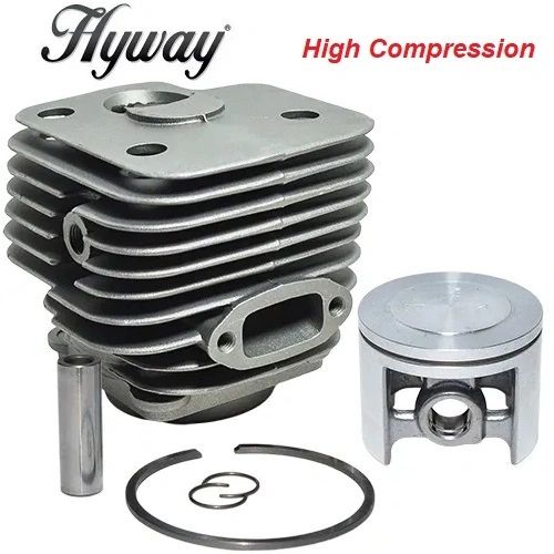 HUSQVARNA 272, 268*, 266*, 66*, 61* Hyway BRAND CYLINDER POP-UP PISTON KIT NIKASIL 52MM