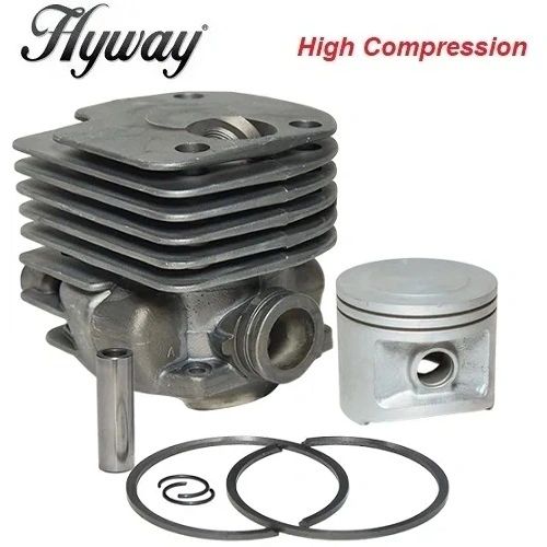 HUSQVARNA 362, 365*, 371, 371K, 372*, 372K*, 375*, 375K* Jonsered 2063, 2065, 2071, 2163, 2171 BIG BORE Hyway CYLINDER-POP-UP PISTON KIT NIKASIL 52MM