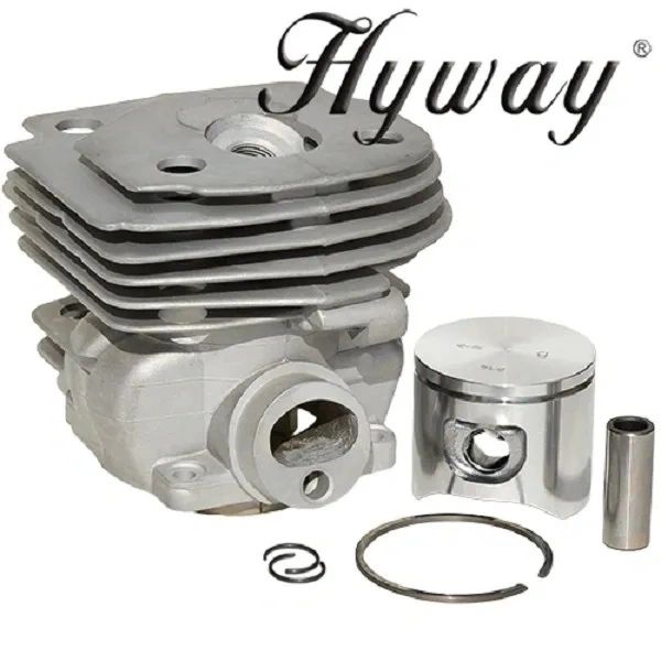 HUSQVARNA 357, 359 Jonsered 2156, 2159 Hyway brand NIKASIL CYLINDER KIT 47MM (Brown Box Packaging)