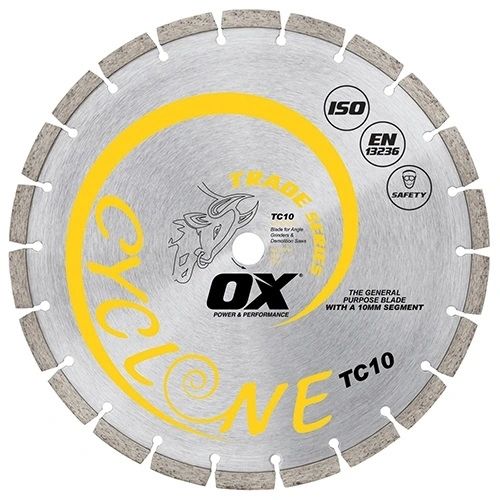 `14" OX Tools LASER WELDED DIAMOND SAW BLADE GENERAL USE