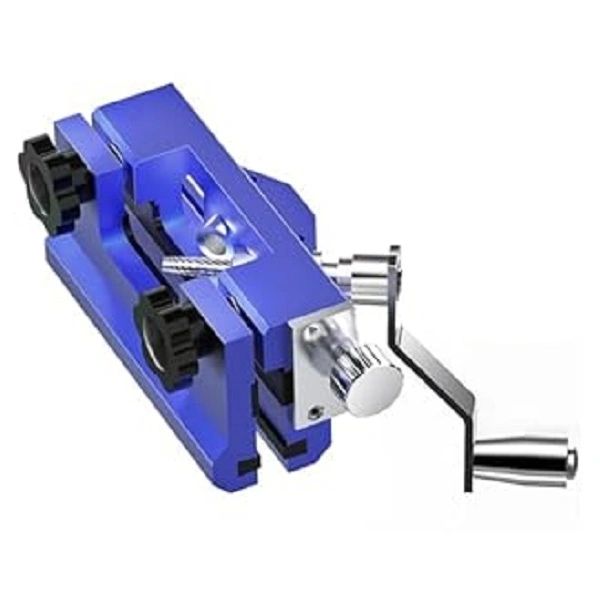 `CLAMP-ON HAND CRANKING TUNTSTEN CARBIDE CUTTING BIT CHAIN SHARPENER