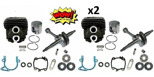 `STIHL TS410, TS420 OVERHAUL REBUILD KIT 2 PACK STANDARD 50MM