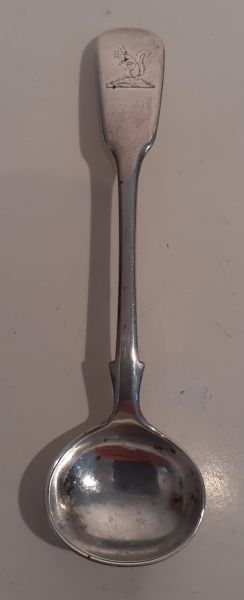 Silver Salt Spoon, Hallmarked Exeter 1846
