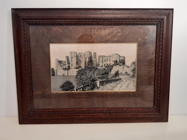 SOLD, Stevengraph Silk of Kenilworth Castle