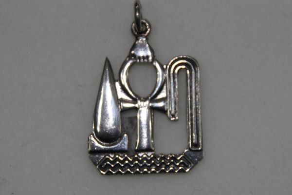 Ankh and Flail Pendant