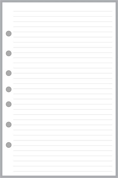 FCS Simple Lined Note Paper