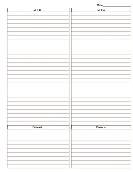 LVL Note / Planning Paper - Custom for WE