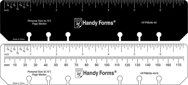 FPL / FCC/ PW Personal Size Page Marker Set - 2 Pieces