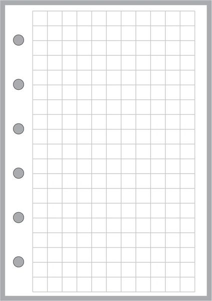 HPP Pocket-Plus Graph Paper - 0.25" Spacing