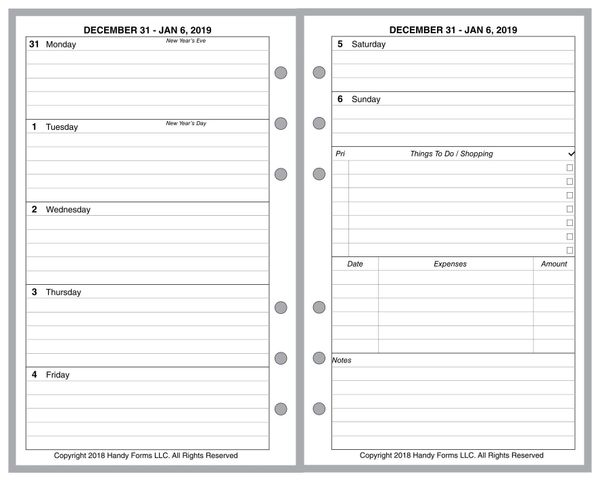 A5 Blank Paper  Handy Forms LLC