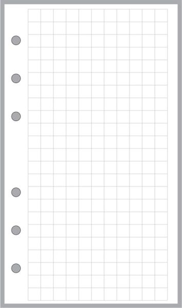 FCP Franklin Pocket Size Graph Paper (1/4" Grid)