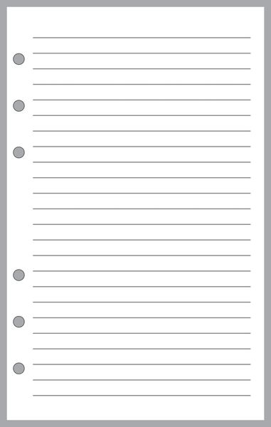 FCC Lined Note Paper