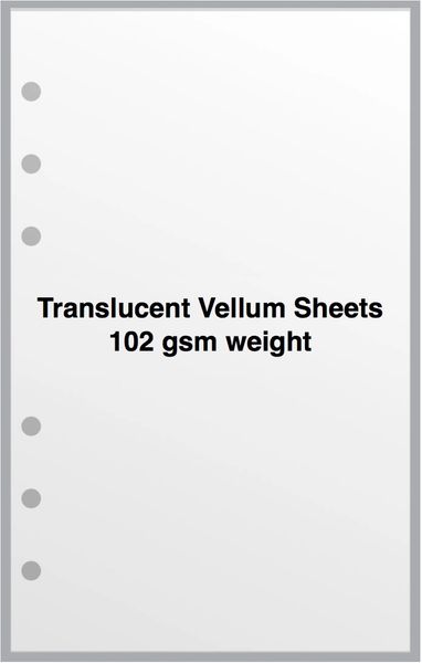 Franklin Compact Size Vellum Sheets