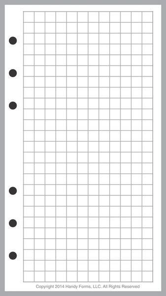 FPL Graph / Grid Paper (0.25")