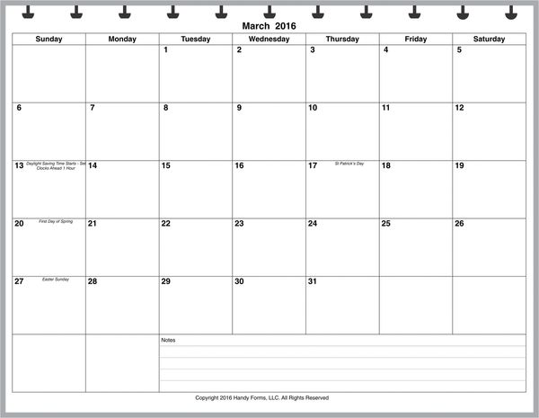 LVL Monthly Planner, 1 Page per Month, 7 Columns, Horizontal, No Lines