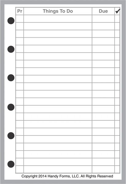 A5 Blank Paper  Handy Forms LLC