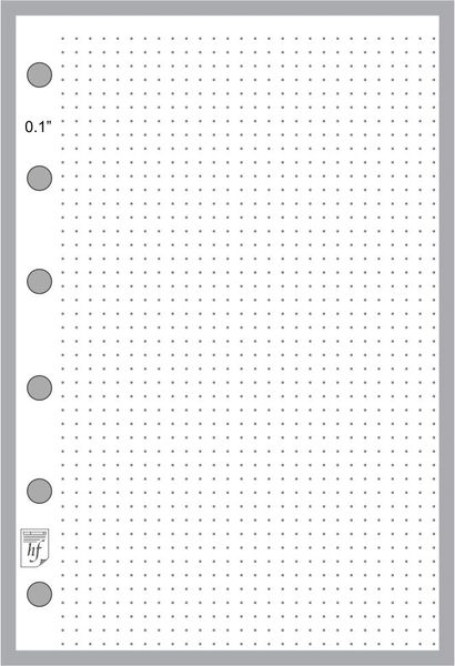 FPK Dot Grid Paper (0.10")