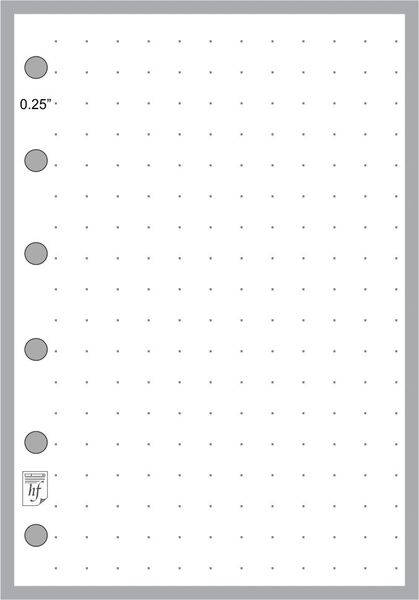 FPK Dot Grid Paper (0.25")