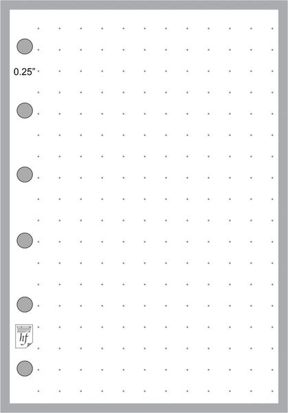 FPK Dot Grid Paper (0.25")