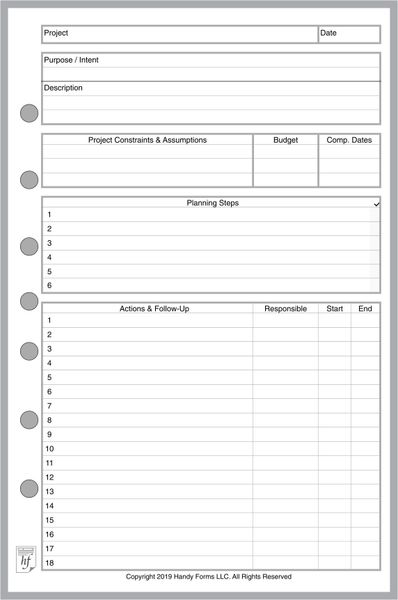 FCS Project Planner