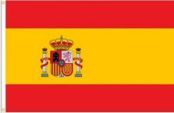 SPAIN LARGE 3' X 5' FEET COUNTRY FLAG BANNER .. NEW AND IN A PACKAGE