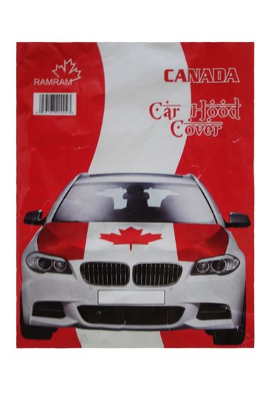 CANADA Country Flag CAR HOOD COVER