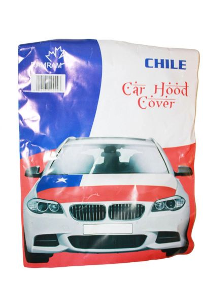 CHILE Country Flag CAR HOOD COVER