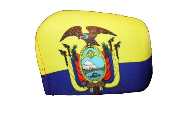 ECUADOR Country Flag CAR MIRROR COVER