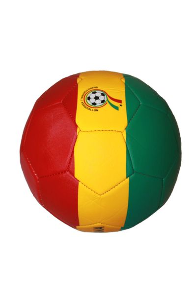 GHANA RED - YELLOW - GREEN FIFA WORLD CUP SOCCER BALL SIZE 5 .. NEW AND IN A PACKAGE