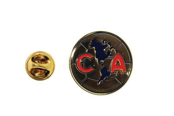 CLUB AMERICA Football Club Logo ( Mexico ) Metal LAPEL PIN BADGE .. Round : 1" Inch