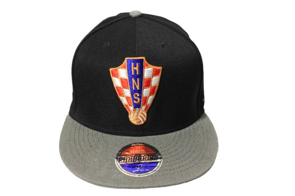 CROATIA Country Flag , HNS Logo SNAPBACK Embroidered HIP HOP Hat Cap