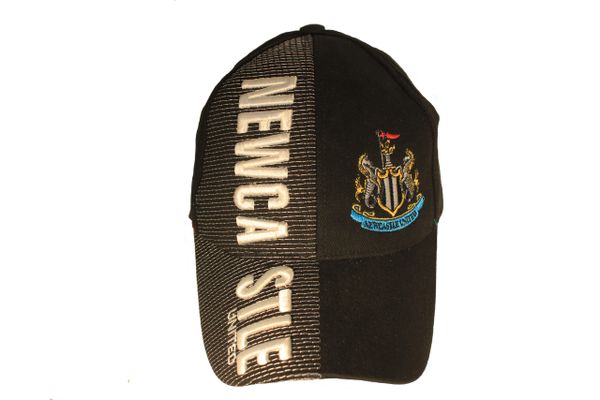 NEWCASTLE UNITED Soccer Team With Logo Embossed HAT CAP