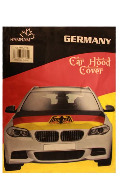 GERMANY Country Flag With Eagle CAR HOOD COVER