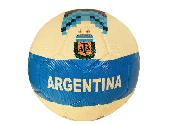 ARGENTINA 2 Stars , AFA Logo BLUE - WHITE SOCCER BALL