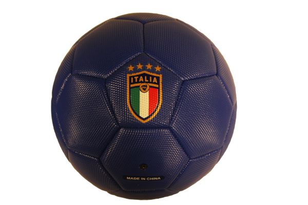 ITALIA ITALY 4 Stars , FIGC Logo BLUE SOCCER BALL