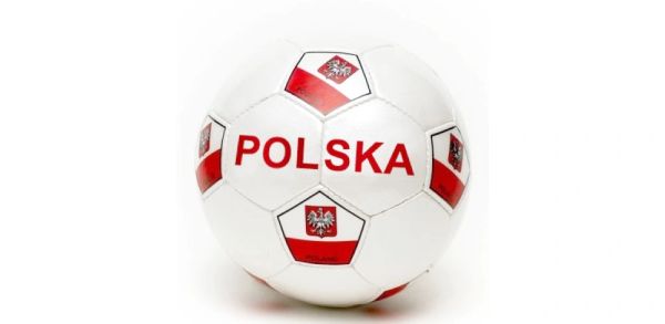 POLSKA POLAND WHITE COUNTRY FLAG FIFA WORLD CUP SOCCER BALL SIZE 5 .. NEW AND IN A PACKAGE