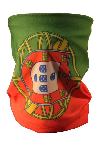 PORTUGAL Country Flag Multifunctional FACE SCARF BANDANA