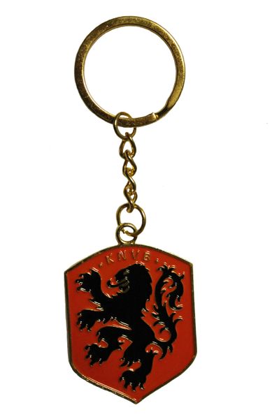 NETHERLANDS KNVB Logo Metal KEYCHAIN