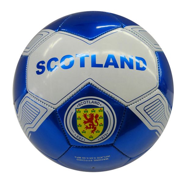SCOTLAND BLUE WHITE FIFA WORLD CUP SOCCER BALL SIZE 5 .. NEW AND IN A PACKAGE