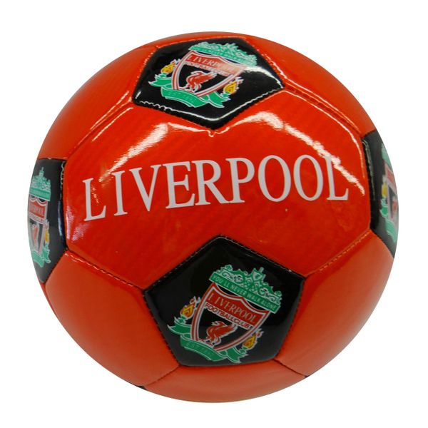 LIVERPOOL / PREMIER LEAGUE , ENGLAND / RED SOCCER BALL SIZE 5 .. NEW AND IN A PACKAGE