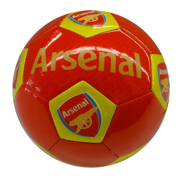 ARSENAL / PREMIER LEAGUE , ENGLAND / RED SOCCER BALL SIZE 5 .. NEW AND IN A PACKAGE