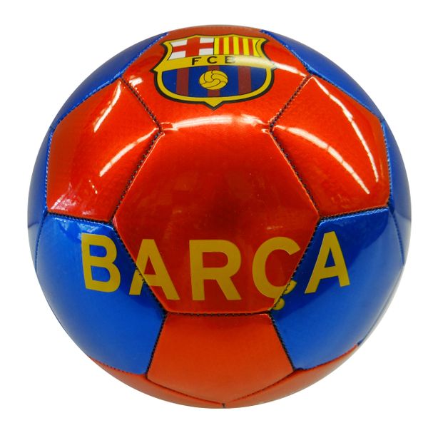BARCA BARCELONA F.C. / PREMIERA LIGA , SPAIN / RED BLUE SOCCER BALL SIZE 5.. NEW AND IN A PACKAGE