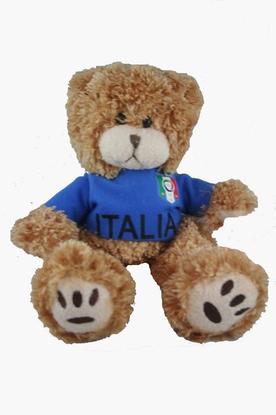 ITALIA ITALY FIFA SOCCER WORLD CUP SMALL 10" INCHES JERSEY BEAR .. GREAT QUALITY .. NEW AND IN A PACKAGE