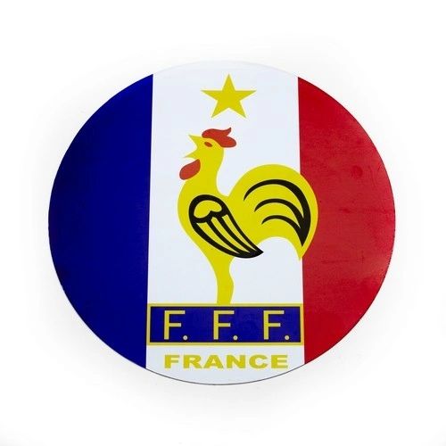 FRANCE COUNTRY FLAG FFF LOGO FIFA SOCCER WORLD CUP CAR MAGNET .. HIGH QUALITY .. NEW AND IN A PACKAGE