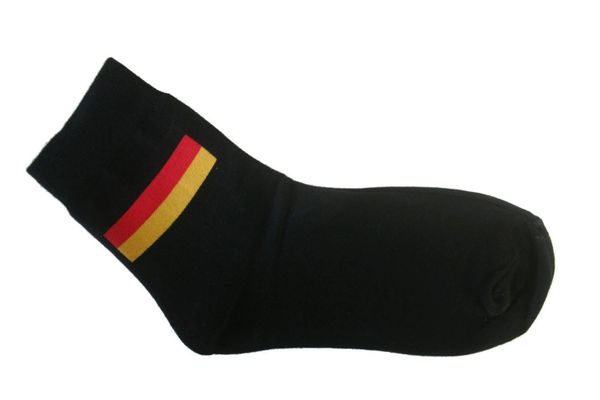 GERMANY BLACK COUNTRY FLAG DRESS SOCKS .. HIGH QUALITY .. NEW AND IN A PACKAGE